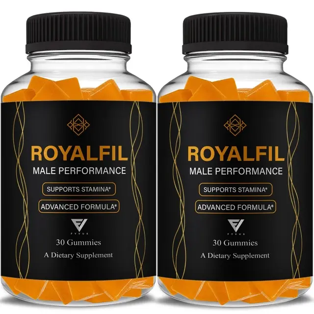 Royalfil men's wellness supplement package
